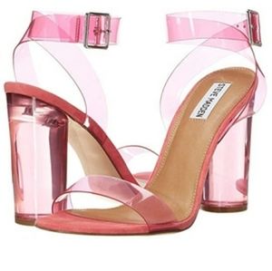 Steve Madden 8.5 BRAND NEW Clear Sandals